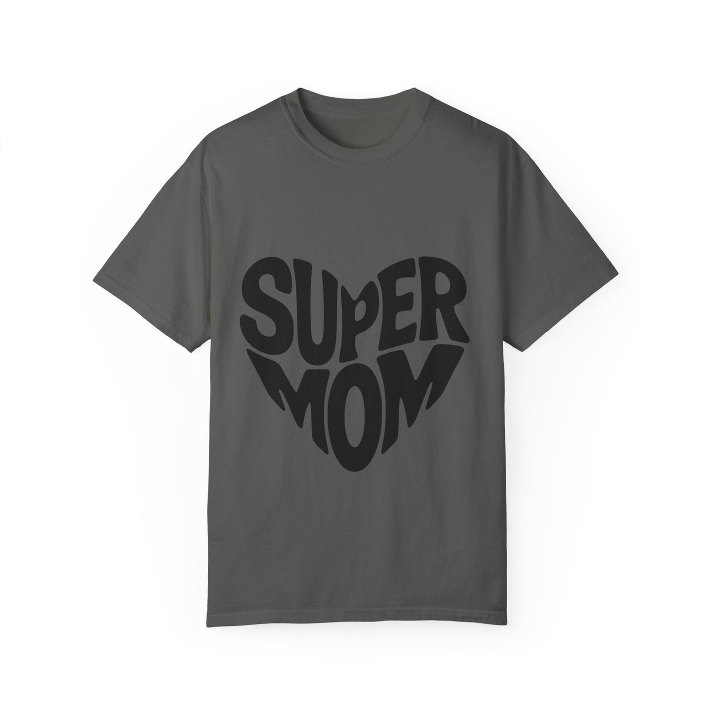 Super Mom Unisex Garment-Dyed T-Shirt - Perfect Gift for Mother's Day