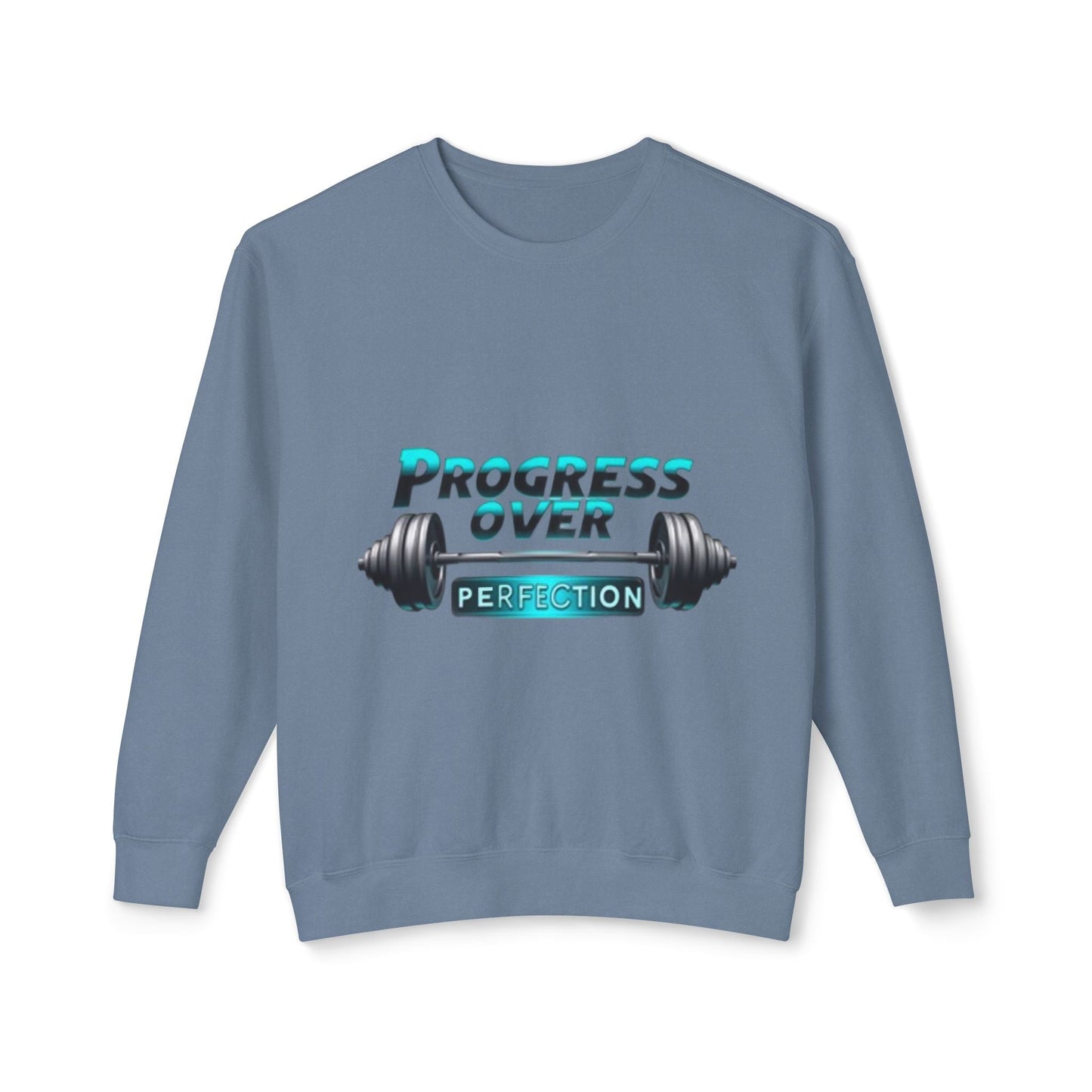 Progress over perfection Crewneck Sweatshirt