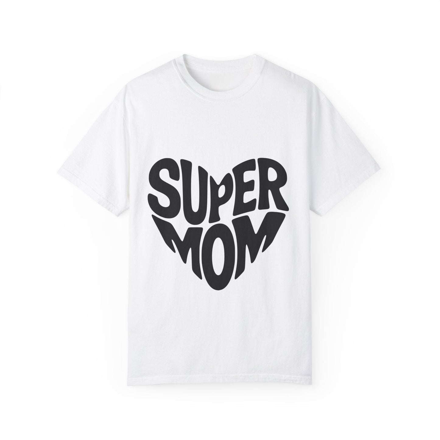 Super Mom Unisex Garment-Dyed T-Shirt - Perfect Gift for Mother's Day
