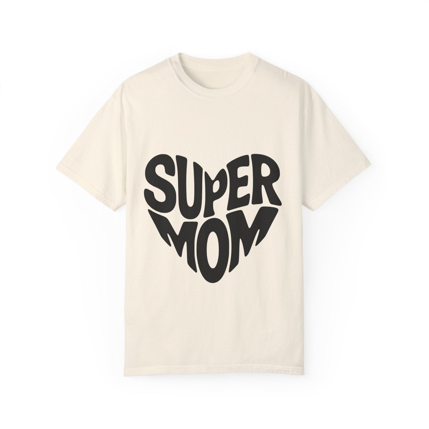 Super Mom Unisex Garment-Dyed T-Shirt - Perfect Gift for Mother's Day