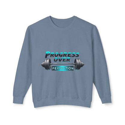 Progress over perfection Crewneck Sweatshirt